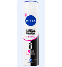 BLACK & WHITE INVISIBLE ORIGINAL ANTI-PERSPIRANT SPRAY 150ML