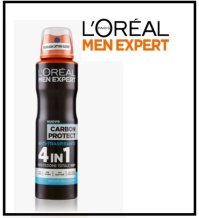 L'Oreal Men Expert Carbon Protect 150ml - Deodorante Spray