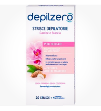 DEPILZERO - STRISCE DEPILATORIE GAMBE & BRACCIA , Nuova Formula 