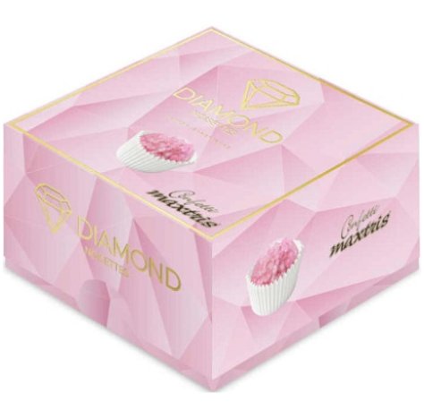 MAXTRIS CONFETTI LES NOISETTES DIAMOND ROSA - 500 GR MAXTRIS CONFETTI LES NOISETTES DIAMOND ROSA - 500 GR