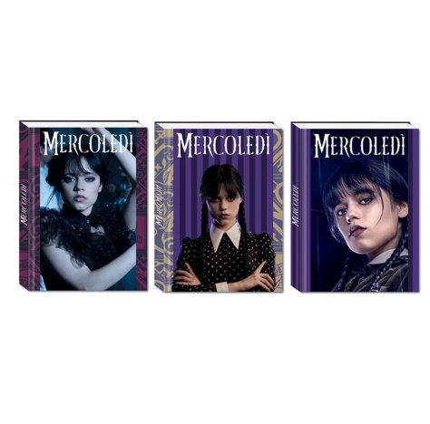 Seven - Mercoledì Diario Agenda 12 mesi Con Copertina Lucida Imbottita