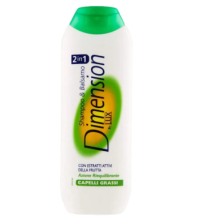 DIMENSION - by Lux 2in1 Shampoo & Balsamo Capelli Grassi 250 ml
