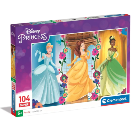 CLEMENTONI Puzzle 104 Pezzi Super Princess 25772