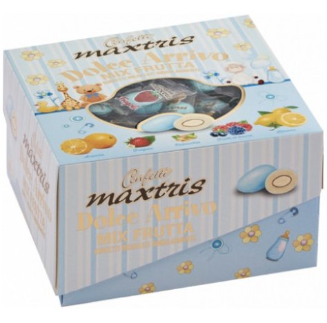 Maxtris Vassoio Confetti Mix Frutta 500 Gr Celeste Maxtris Vassoio Confetti Mix Frutta 500 Gr Celeste
