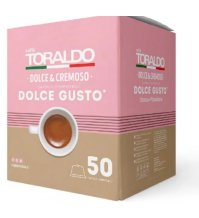 TORALDO CAFFE CAPSULE DOLCE GUSTO DOLCE E CREMOSO 50PZ