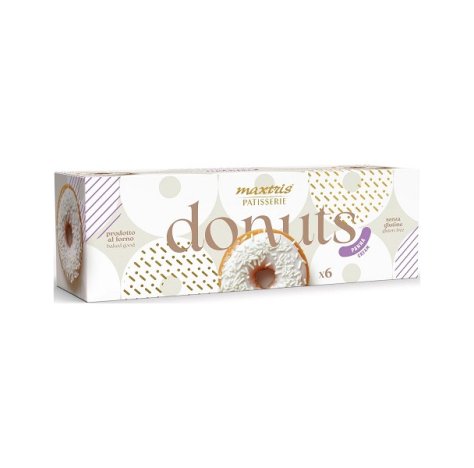 MAXTRIS DONUTS PANNA - 6 PEZZI MAXTRIS DONUTS PANNA - 6 PEZZI