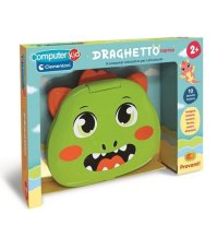 Draghetto Laptop Clementoni – Computer Educativo per Bambini 2+ Anni