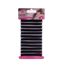  Setablu elastici card 12pz bianco/neri 57541