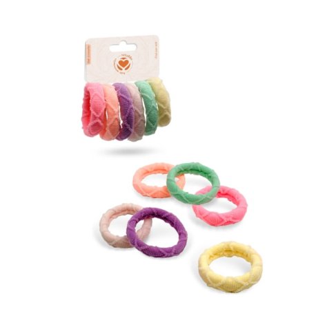 Elastico Per Capelli 6 Pezzi