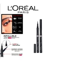 L'OREAL PARIS - EYELINER INFAILLIBLE 27H PRECISION , BLACK 