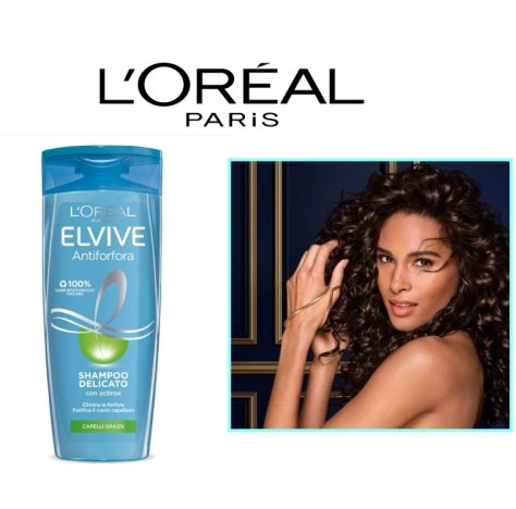 L'OREAL PARIS ELVIVE - SHAMPOO ANTIFORFORA PER CAPELLI GRASSI 