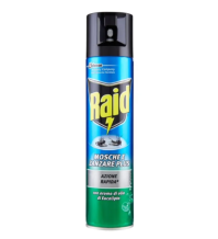 Raid Mosche e Zanzare Plus Eucalipto Johnson 400ml