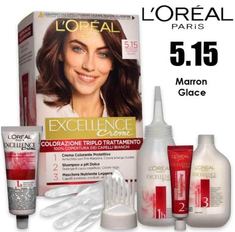 L'OREAL PARIS EXCELLENCE - TINTURA CAPELLI -5.15 Marron Glace 