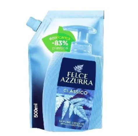 FELCE AZZURRA - Eco ricarica per sapone liquido classico 500 ml