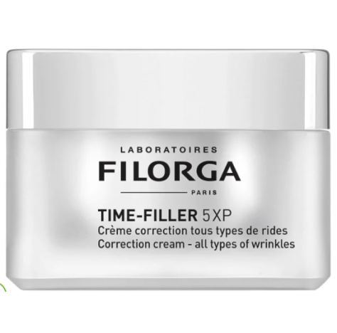 Filorga Time Filler 5 Xp Crema - Crema correttiva per 5 tipi di rughe di viso e collo - 50 ml