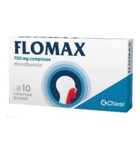 Flomax 700mg 10 Compresse Antinfiammatorio Mal di Gola Adulto