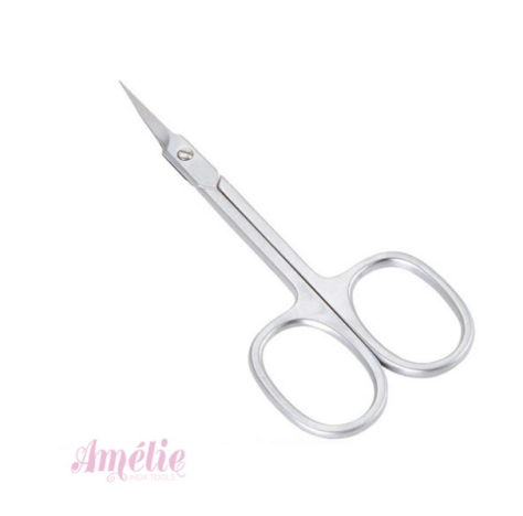 Forbici curve in pelle Amelie Inox Tools in acciaio inox