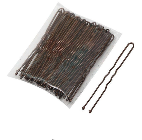 FATIGATI Forcine Per Capelli 100pz Marrone