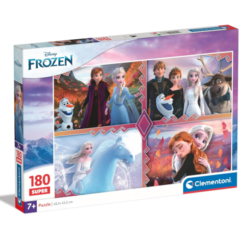 CLEMENTONI Puzzle 180 pz Super Disney Frozen 29786