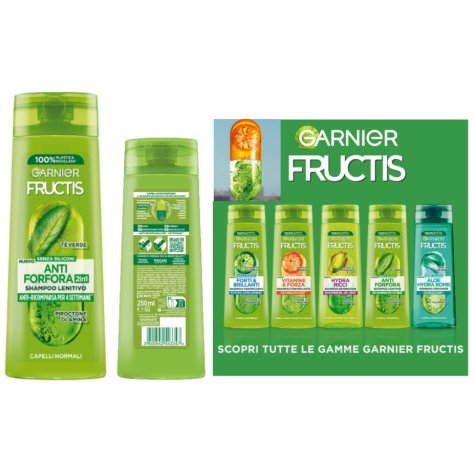 GARNIER FRUCTIS - SHAMPOO LENITIVO ANTI - FORFORA 2IN1