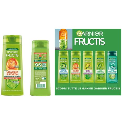 GARNIER FRUCTIS - SHAMPOO FORTIFICANTE , Vitamine e Forza 