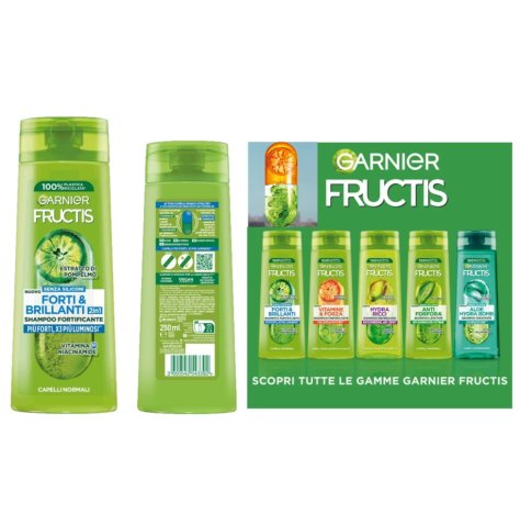 GARNIER FRUCTSI -SHAMPOO FORTIFICANTE , Forti e Brillanti 