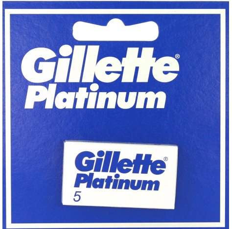 GILLETTE LAME PLATINUM 5 PZ. RICAMBI GILLETTE LAME PLATINUM 5 PZ. RICAMBI
