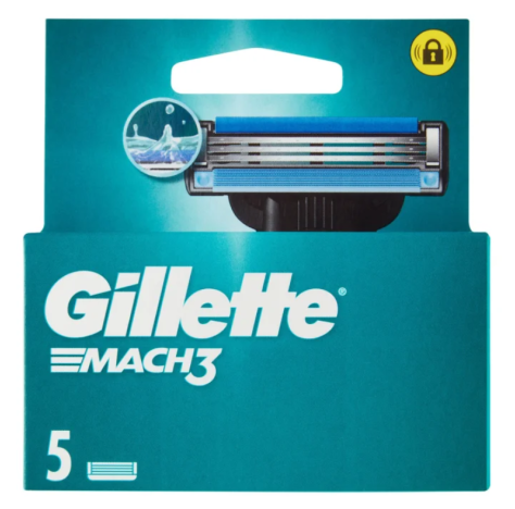 Lame Gillette Mach3 5 Pezzi