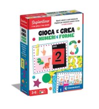 Clementoni Gioca E Crea I Numeri - Gioco Educativo per Imparare i Numeri per Bambini di 3-6 Anni Clementoni Gioca E Crea I Numeri - Gioco Educativo per Imparare i Numeri per Bambini di 3-6 Anni