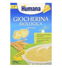 HUMANA NATURCARE - PASTINA BIOLOGICA GIOCHERINA ( DA 6+ MESI) , 320 GR 