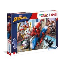Puzzle Marvel Spider-Man 104 pezzi Clementoni SuperColor – Avengers e supereroi per bambini