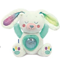 Clementoni Baby Fiocco – Peluche Proiettore Aurora Boreale 0+ Mesi