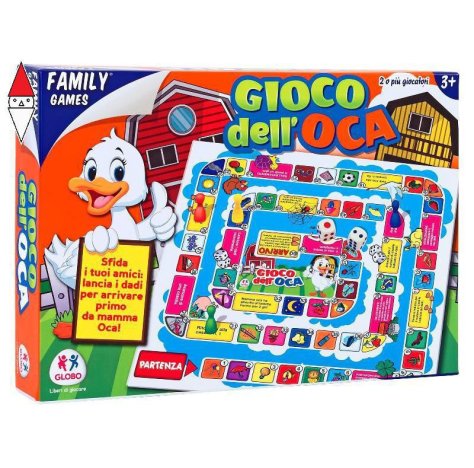 GLOBO FAMILY GAMES - GIOCO DELL'OCA 