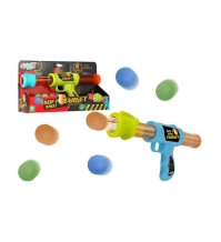 Pistola Spara Palline con 6 Palline Soffici – Giocattolo Sicuro per Bambini