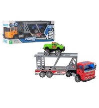 Globo Camion Bisarca con 1 Auto – Veicolo Giocattolo a Frizione (2 Modelli Assortiti)