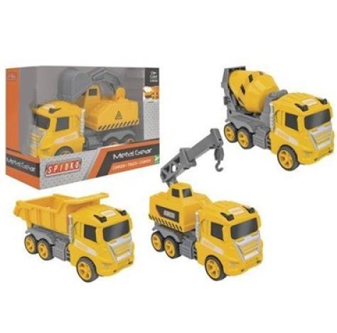 Veicolo da Lavoro Die-Cast a Frizione – Modelli Assortiti, Alta Resistenza e Dettagli Realistici Veicolo da Lavoro Die-Cast a Frizione – Modelli Assortiti, Alta Resistenza e Dettagli Realistici