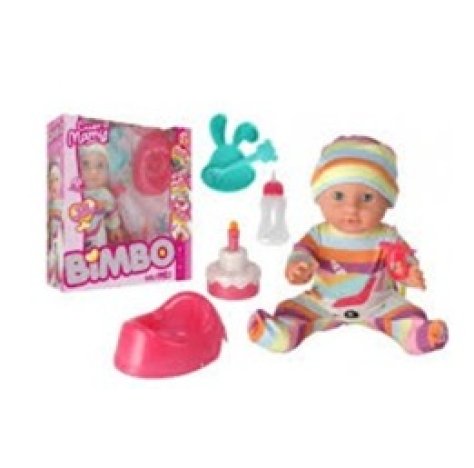 Bambolotto Bimbo con Accessori – Set Completo con Biberon, Vasino e Torta Bambolotto Bimbo con Accessori – Set Completo con Biberon, Vasino e Torta