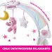CHICCO (ARTSANA SpA) Chicco Gioco Giostrina Rainbow Sky - Pannello Evolutivo 2 In 1 Rosa 
