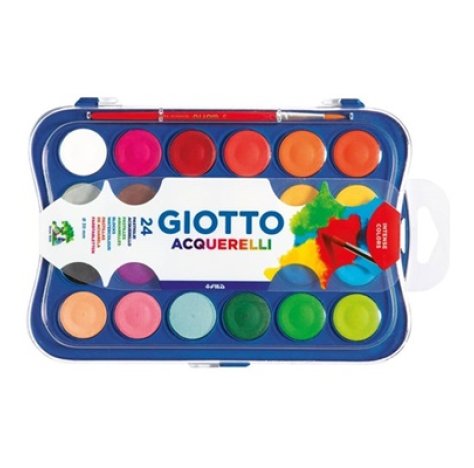 Giotto Acquarelli 30mm 24 Pezzi
