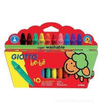 GIOTTO CERA BEBE' 10 PEZZI 