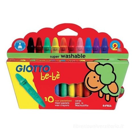 GIOTTO CERA BEBE' 10 PEZZI 