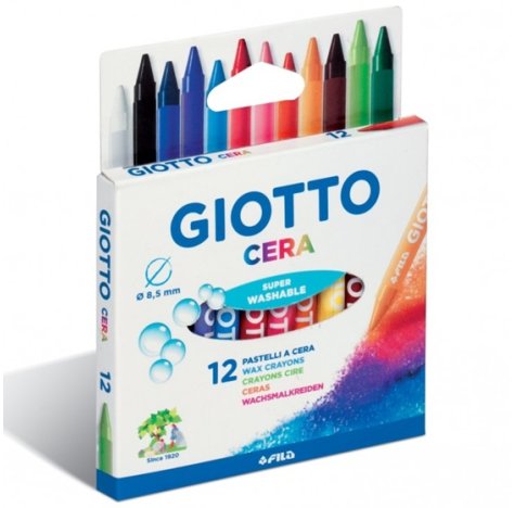 Giotto Cera 12 Pezzi 
