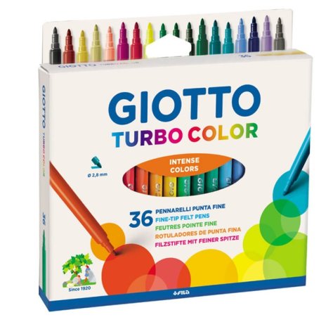 Giotto Turbo Color 36 Pezzi 