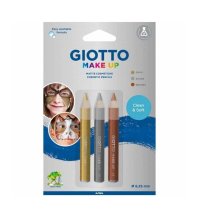 Giotto Make Up 3 Matite - Oro/Argento/Bronzo