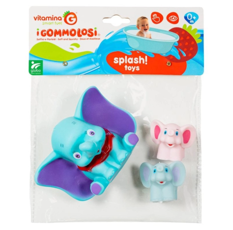 Globo Gommolosi Famiglia Elefanti 3pz