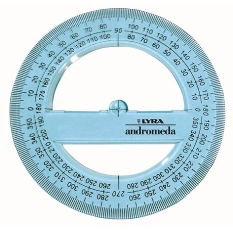  LYRA GONIOMETRO 12 CM 360°