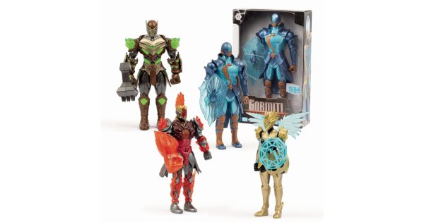 Gormi Gormiti Scion Con Armatura 27cm - Personaggi Assortiti