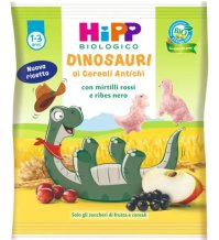 HIPP BIOLOGICO - DINOSAURI AI CEREALI ANTICHI ( 1-3ANNI ) , Mirtilli rossi e Ribes Nero HIPP BIOLOGICO - DINOSAURI AI CEREALI ANTICHI ( 1-3ANNI ) , Mirtilli rossi e Ribes Nero