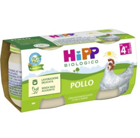 HIPP BIO - OMOGENIZZATO POLLO ( 4+ MESI ) 2X80 GR 