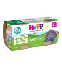 HIPP BIO - OMOGENIZZATO TACCHINO ( 4+ MESI ) 2X80 GR 